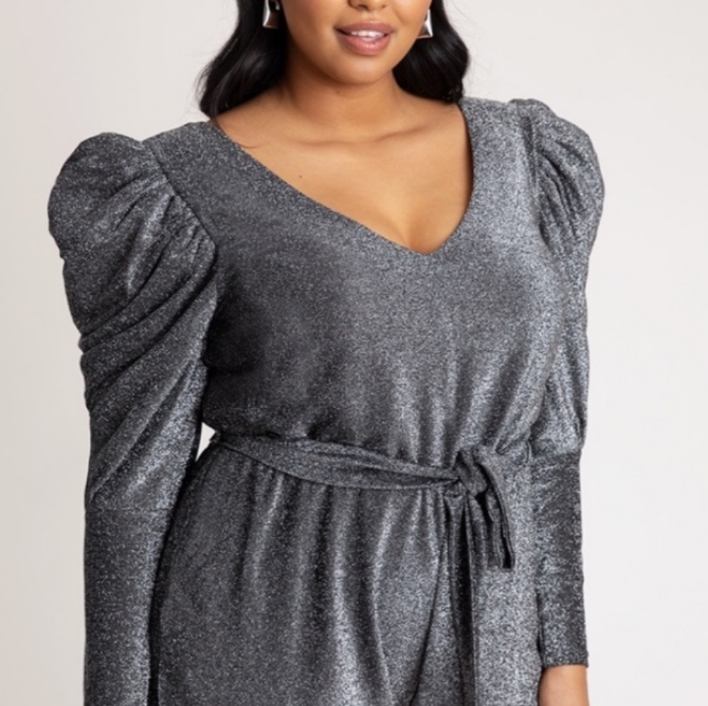 NTW Torrid Luxer Silver Jumpsuit